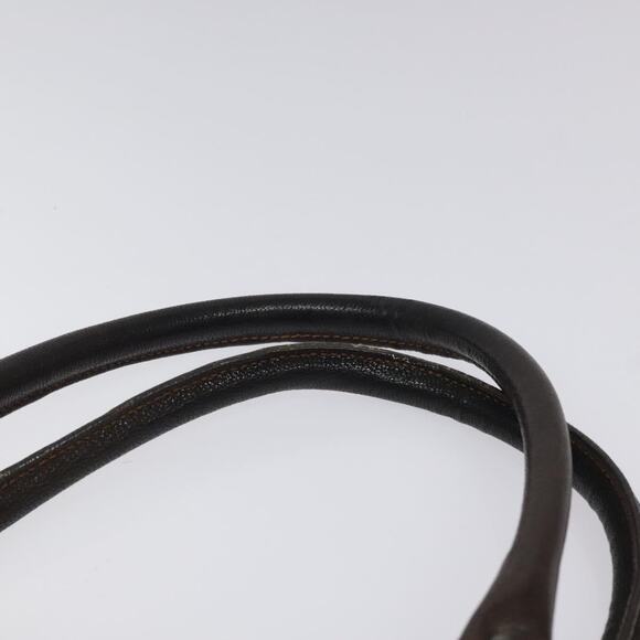 DIOR Trotter Canvas Hand Bag Brown - Picture 8 of 13